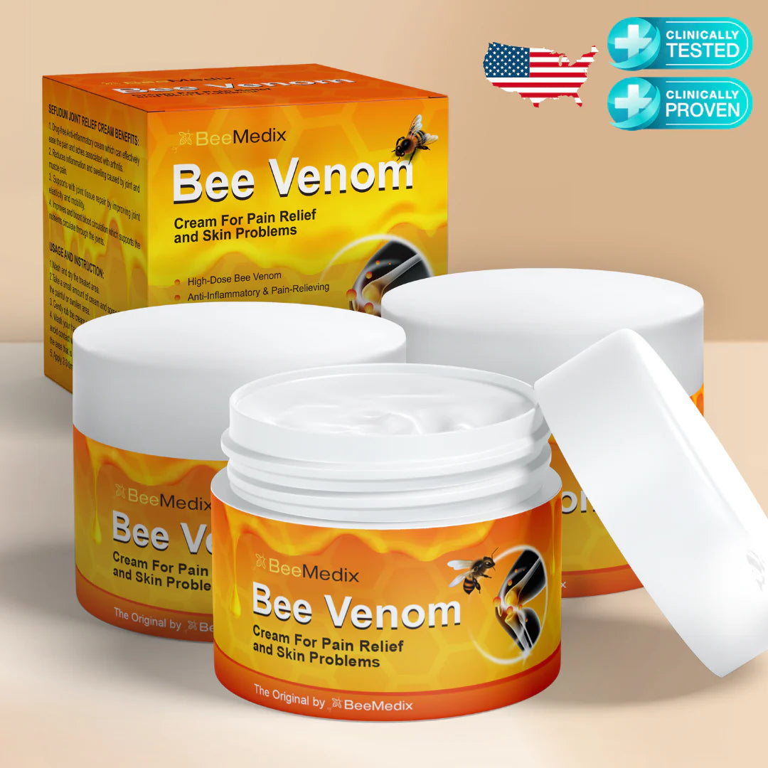 BEE VENOM JOINT AND BONE THERAPY CREAM (PACK OF 3)