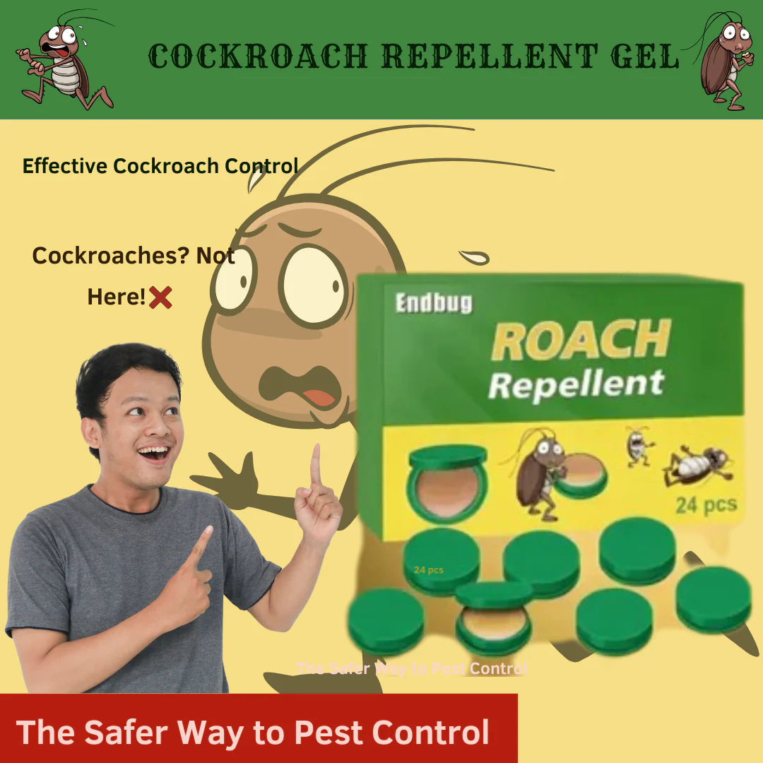 COCKROACH KILLER GEL (PACK OF 24)